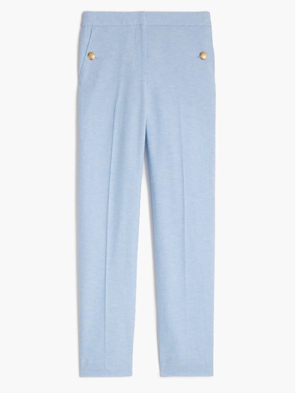NWT J.Crew Factory Petite Linen-blend Sailor Pant